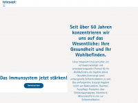 tetesept.ch Webseite Vorschau