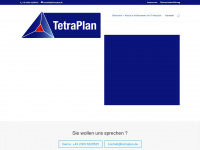 tetraplan.de Webseite Vorschau