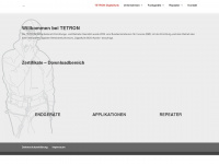 tetron.at Webseite Vorschau