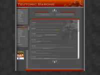 teutonic-barons.de Webseite Vorschau