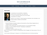 text-und-lektorat.de Webseite Vorschau