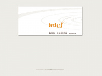 textant.de Webseite Vorschau