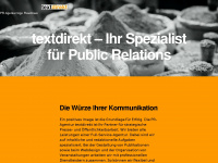 textdirekt.de Webseite Vorschau