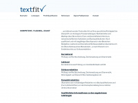 textfit.de Webseite Vorschau