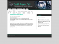 textil-service-fertl.de Webseite Vorschau