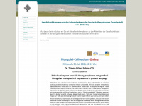 mongolei.org Webseite Vorschau