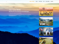 trek-touren.de Webseite Vorschau