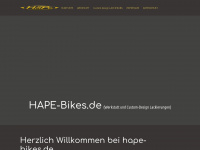 hape-bikes.de Webseite Vorschau