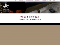 nomadstours.com Webseite Vorschau