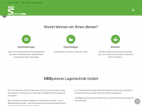 hds-lagertechnik.de Webseite Vorschau