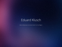 eduard-klusch.de Webseite Vorschau