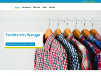 textilreinigung-wanggo.at Webseite Vorschau