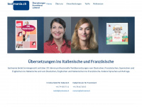 textmania.ch Webseite Vorschau
