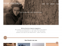 textpistols.ch Webseite Vorschau