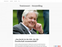 textressort.de Webseite Vorschau