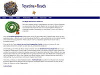 teyetina-beads.de Webseite Vorschau
