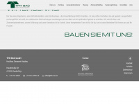 tfm-bau.at Webseite Vorschau