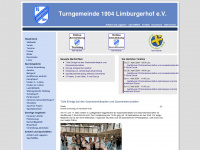 tg-limburgerhof.de Webseite Vorschau