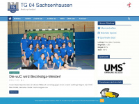 tg04-handball.de Webseite Vorschau