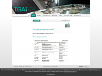 tga.ch Webseite Vorschau