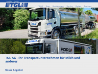 tglag-transporte.ch Webseite Vorschau