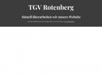 tgv-rotenberg.de Webseite Vorschau