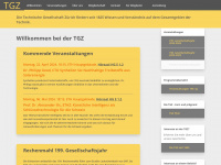 tgz-net.ch Webseite Vorschau