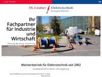 th-lindner-elektrotechnik.de Webseite Vorschau