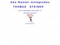 th-steiner.at Webseite Vorschau