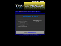thai-lernen.at Webseite Vorschau