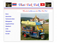 thai-tuktuk.ch Webseite Vorschau