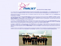 thaijet.de Webseite Vorschau