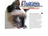 thaikatzen-tewes.de Webseite Vorschau
