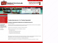 thailand-bereisen.de Webseite Vorschau