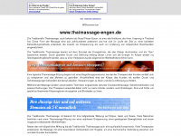 thaimassage-engen.de Webseite Vorschau