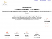 thaimassage-remscheid.de Webseite Vorschau