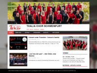 thaliachor.de Webseite Vorschau