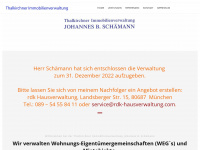 thalkirchner-immobilienverwaltung.de Webseite Vorschau