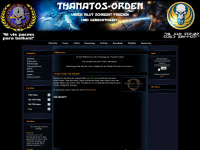 thanatos-order.de Webseite Vorschau