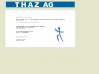 thaz.ch Webseite Vorschau