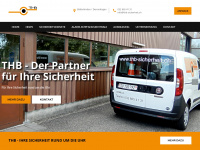 thb-sicherheit.ch Webseite Vorschau