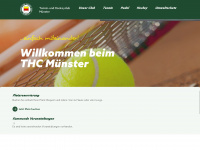 thc-muenster.de Webseite Vorschau