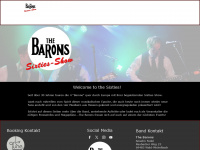 the-barons.de Webseite Vorschau