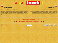 the-bernards.de Webseite Vorschau