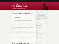 the-clansmen.de Webseite Vorschau