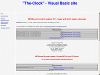 the-clock.de Webseite Vorschau