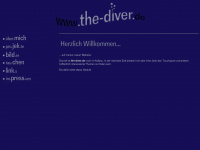 the-diver.de Webseite Vorschau