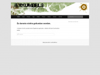 the-exkumbels.de Webseite Vorschau