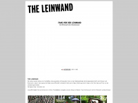 the-leinwand.de Webseite Vorschau