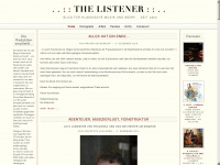 the-listener.de Webseite Vorschau